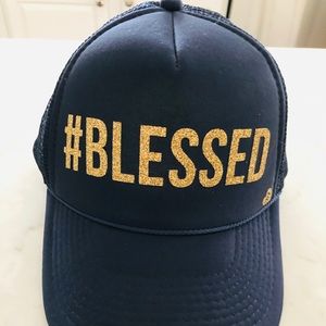 #BLESSED Mother Trucker hat